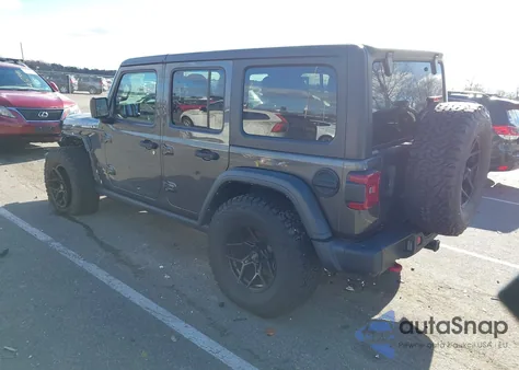 2021 Jeep Wrangler Unlimited Rubicon 4X4 z USA, uszkodzony, nr VIN 1C4HJXFG9MW664300